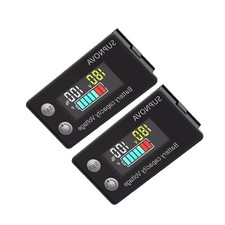 2x12v 24v 36v 48v 60v 72v Battery Monitor,Car Golf cart Battery Indicator MeteJ1