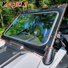 For 2020-2024 RZR Pro XP Ultimate Premium Full Glass Windshield w/Aluminum Frame