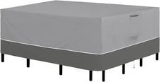 Patio Furniture Cover 110"X84" Rectangle Outdoor Table and Chair Set Covers