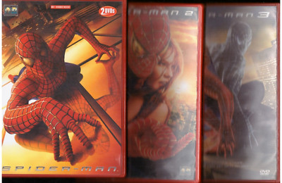 Spider-Man 1-3 - Sam Raimi Trilogie - Tobey Maguire, Kirsten Dunst - 5 DVDs