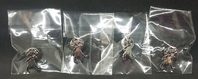  (4) Johnnie Walker Scotch Whiskey Promo Lapel Pins Brand New Great Gift