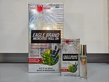 Eagle Brand Lavender Eucalyptus Medicated Oil Roll On - 8 mL - Dozen - 12 Pack