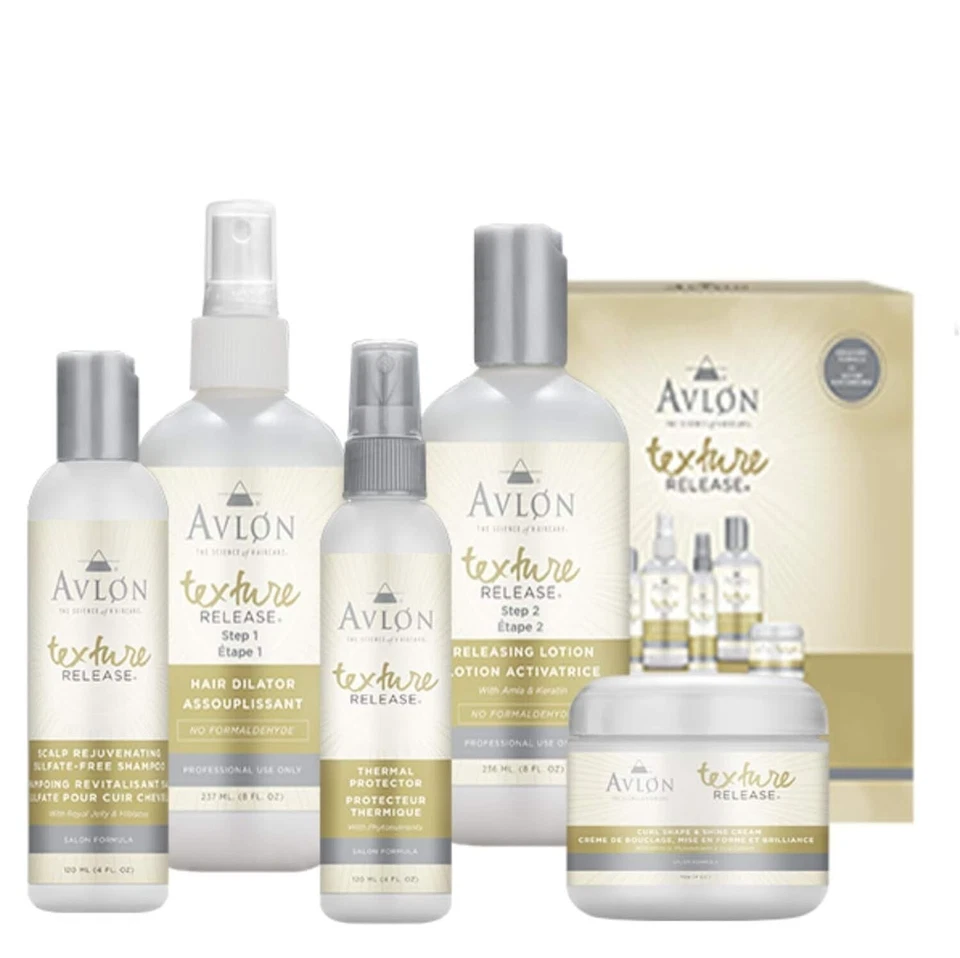 Avlon Texture Release Hair Care Products | Seperate Items OR Full Kit | USE LIST