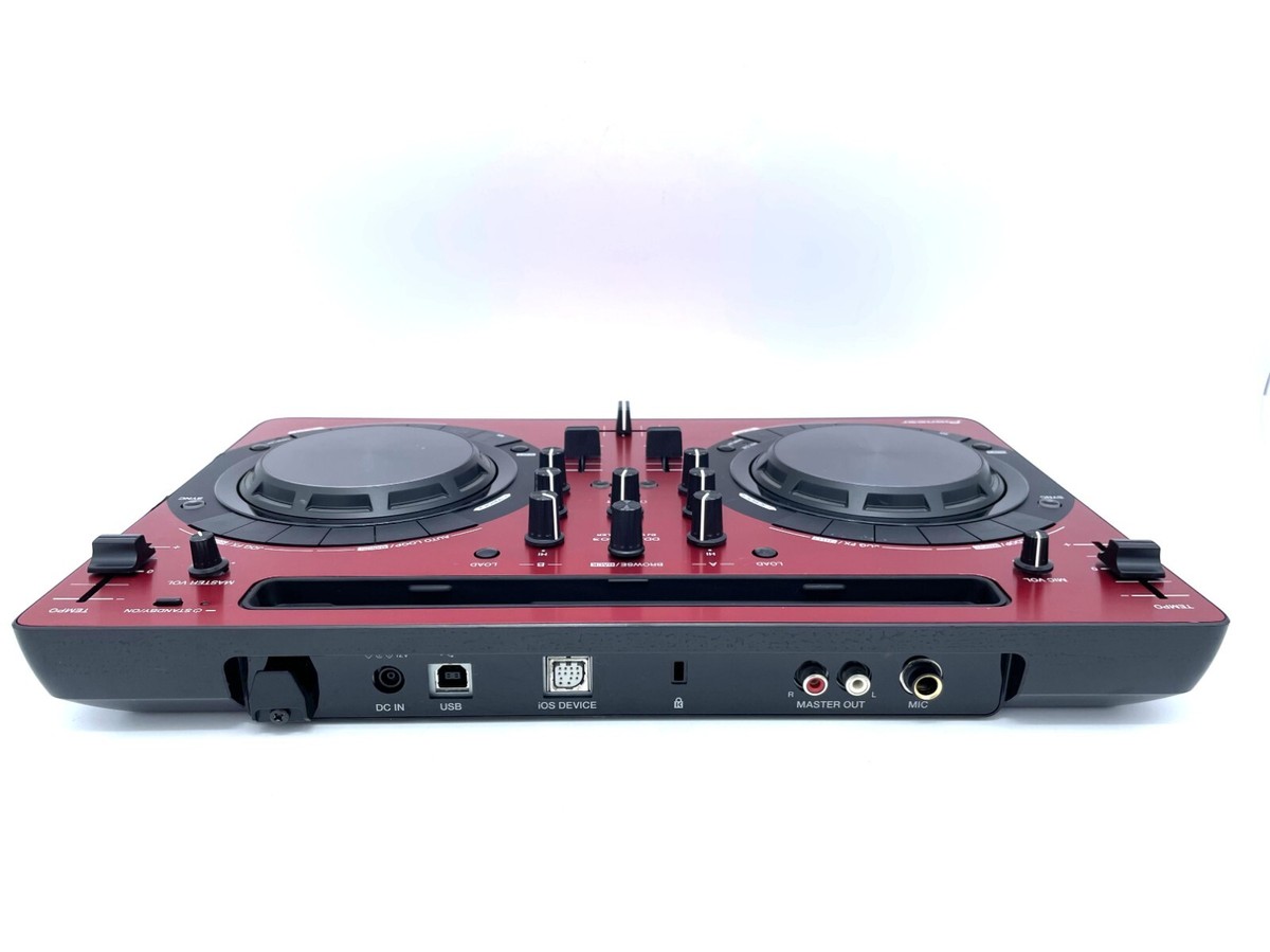 Pioneer DDJ-WeGO3-R DJ Controller Limited Edition Red Tested Pioneer DDJ-WeGO3-R DJ Controller Limited Edition Red Tested