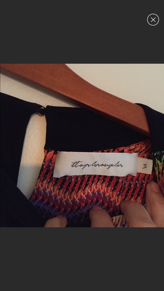 T сумки Лос-Анджелес одно плечо шеврон платье размер XS - Изображение 4 из 4