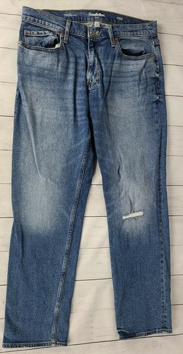 Goodiefellow & Co Total Flex Men's 34X32 Denim Blue Jeans Athletic Stretch EUC