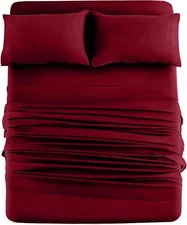 Jersey fitted bed sheets 100% cotton 3pc set Twin Size