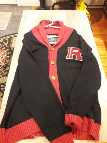 USA Rugby Lifestyle & Traditions Men’s XL Tall Cardigan Button Up Sweater, - Picture 7 of 12