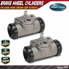 2x Rear Drum Brake Wheel Cylinder for Dodge Grand Caravan Jeep Plymouth Chrysler