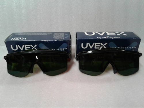 Occhiali di sicurezza Honeywell S2508GR UVEX verde - lotto di 2 - Foto 3 di 6