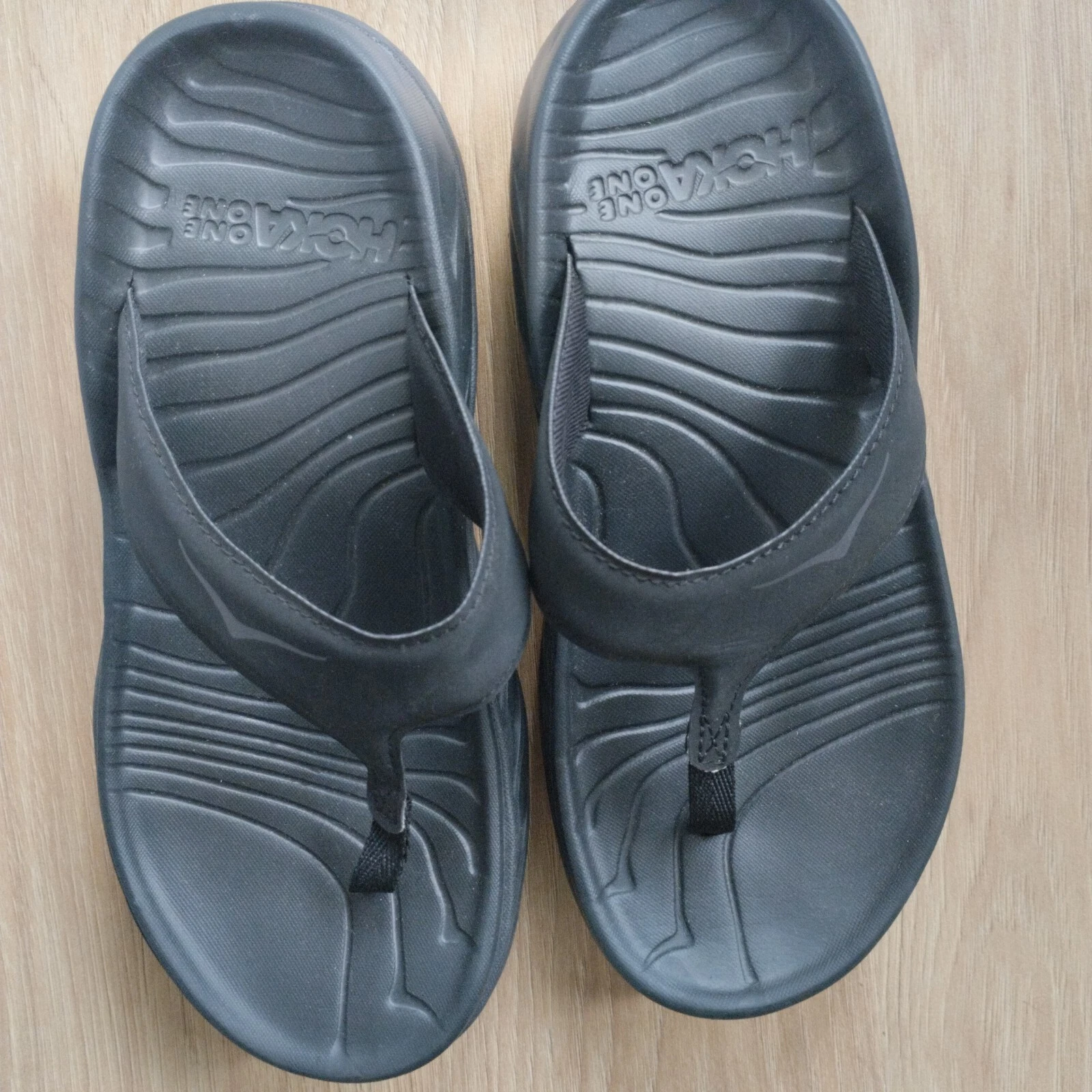 HOKA ONE ONE Sandali infradito infradito Hoka One Ora recupero donna 11 uomo misura 9 neri