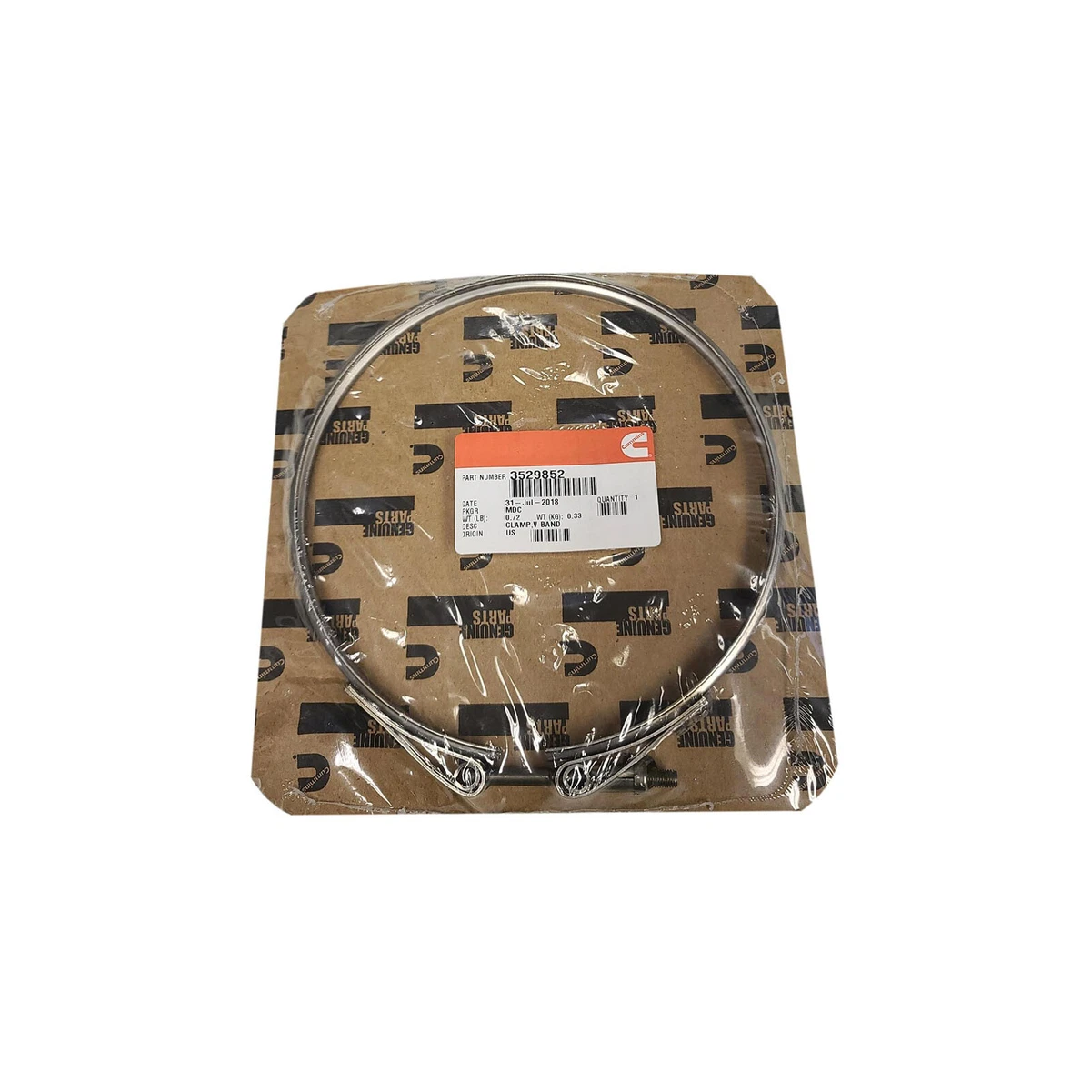 OEM CUMMINS CLAMP,V BAND 3529852 | eBay 