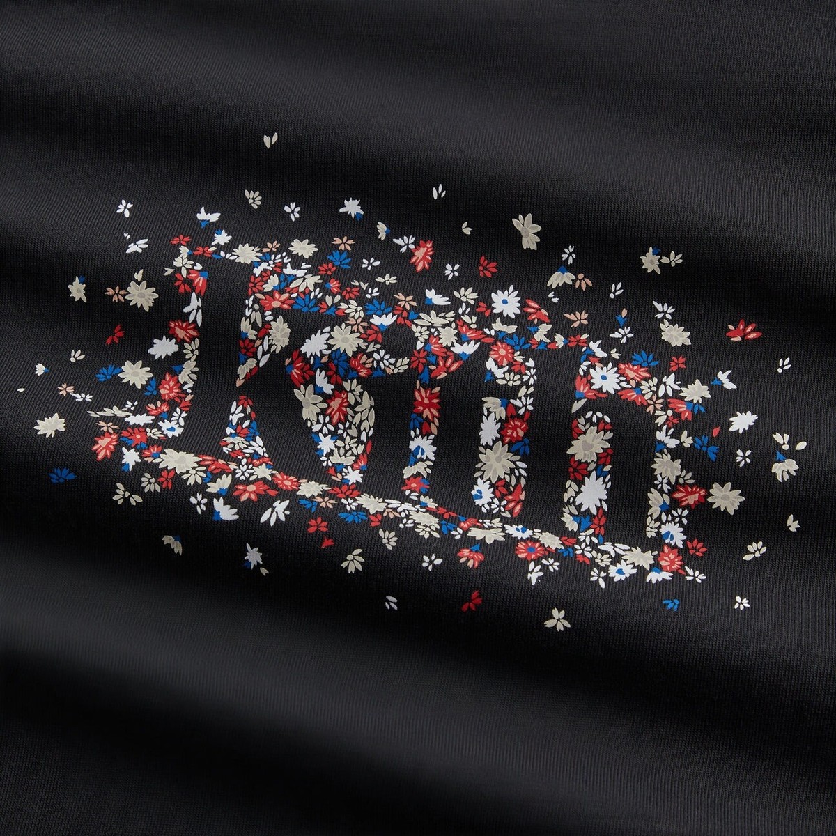 KITH Meadow Serif Tee Black T-Shirt Size XL Spring