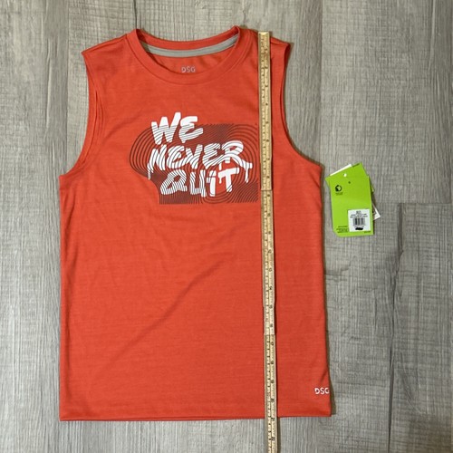 NWT DSG Youth Kids Boy Novelty Muscle Tank Blaz Coral DAB11115N Size Small (8-9) - Picture 9 of 19