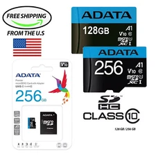 Micro SD Card 128GB 256GB TF Memory Class 10 Fast 100MB/s HD Lot