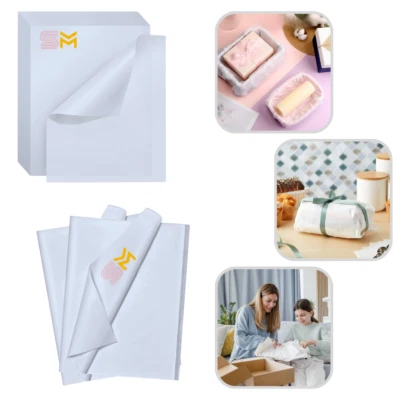 HM 100 Sheets of Tissue Paper off White Acid Free Bulk Gift Wrapping ArtCraft 50x75