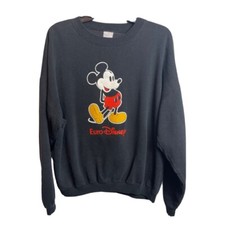 Rare/VHTF Vintage Euro Disney Mickey Mouse Sweatshirt XL 90  s