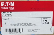 Eaton Crouse-Hinds CHICO X4 2 oz Fiber Sealing Compound Refractory Packing