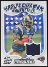 2007 Topps DPP Draft Picks & Prospects Steven Jackson Rookie Update UC-SJ RC