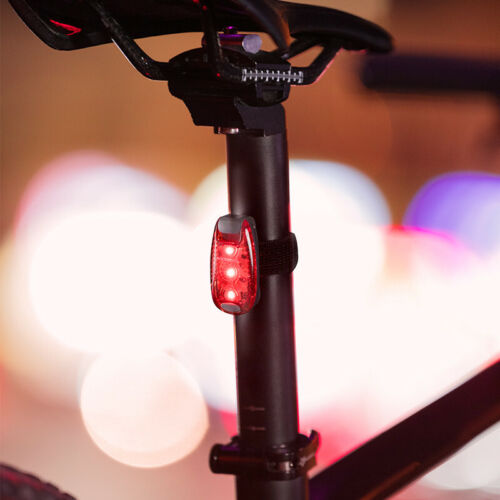 RockBros Bike Clip Tail Light Mini MTB Road Bike Light Warning Helmet Light - Picture 2 of 9