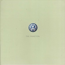 Volkswagen Phaeton 2008-2009 UK Market Brochure 3.0 V6 TDi, 4.2 V8 & 6.0 W12