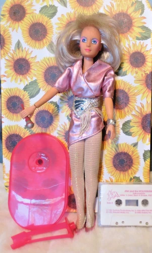 Vintage 1985 Hasbro Jem & the Holograms Jerrica Fashion DOLL