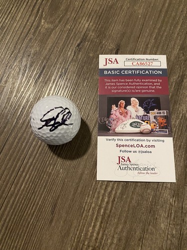 Luke Kuechly And Greg Olsen Signed Carolina Panthers Logo Golf Ball NFL JSA - Picture 2 of 3