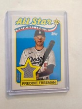 2024 Topps Series 2 #89ASR-FF Freddie Freeman All-Stars Relic. L.A. Dodgers