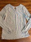 Justice Girls Youth Gray Graphic long Sleeve Shirt size 10 Unicorn Sparkle — photo 6