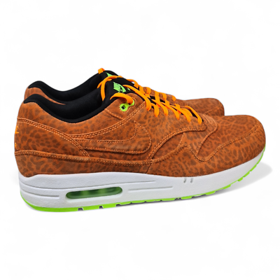 ⭐︎虎馬⭐︎ Nike Air Max 1 FB Leopard Orange Men's Trainers (579920-881