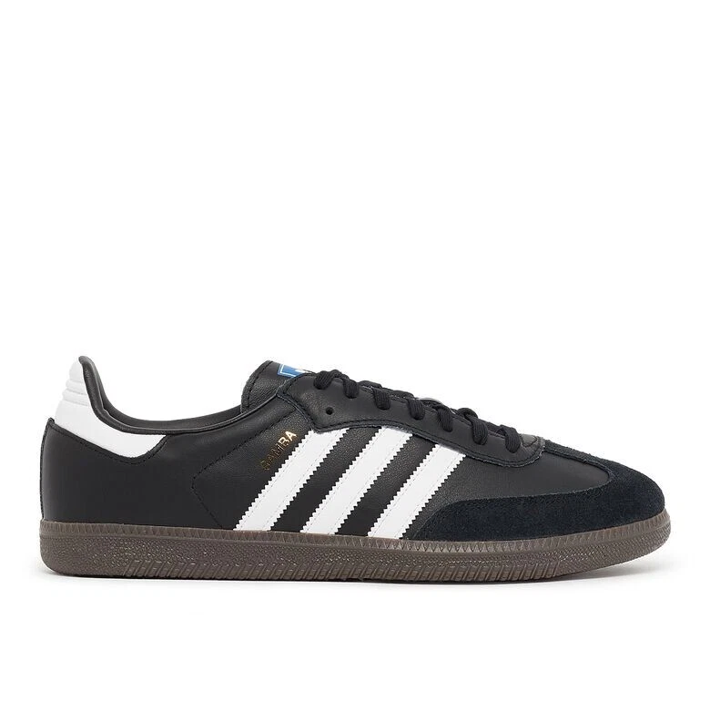 B75807 Adidas Originals Men s Samba OG Black White Sneakers NEW