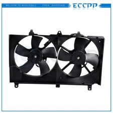 Radiator Condenser Cooling Fan Assembly For 2004 2005 2006 Nissan 350Z