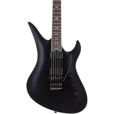 Schecter Guitar Research Avenger FR SLS Elite Evil Twin Guitar Satin Black