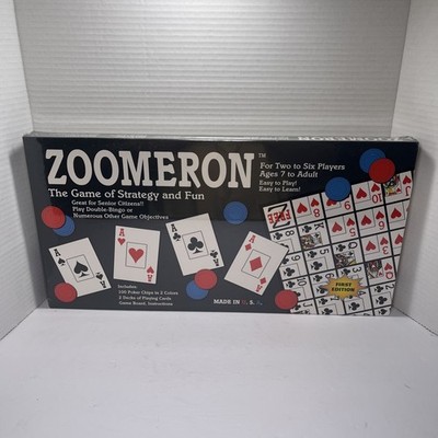 Zoomeron The Game of Strategy and Fun Board Game First Edition 1994 New Sealed