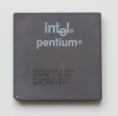 Socket 7 Processor CPU - Intel Pentium 166 - 166MHz - SY016 - TESTED - NO TARIFF