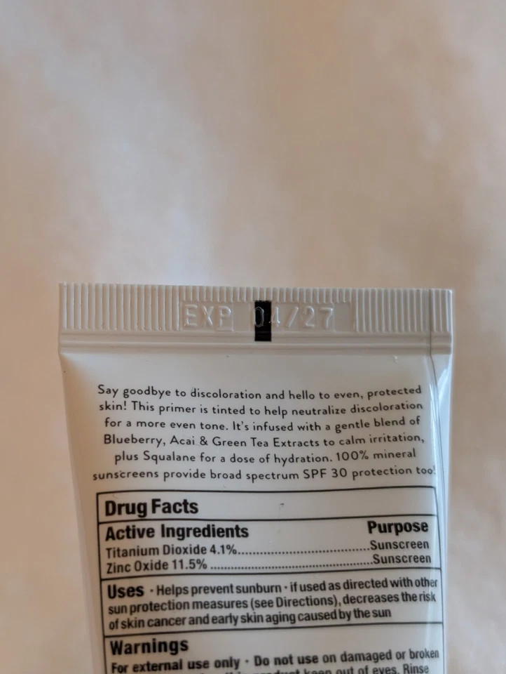 Primer perfeccionador de la piel Laura Geller Spackle neutralizante FPS 30 1,4 oz sellado Foto 3 de 3