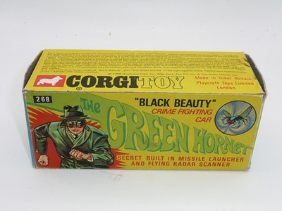 Corgi 268 Green Hornet's Black Beauty  '' original BOX only ''