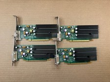 LOT OF 4 NVIDIA P383 Quadro NVS 285 128MB 0DH261 PCI-E Graphics Card