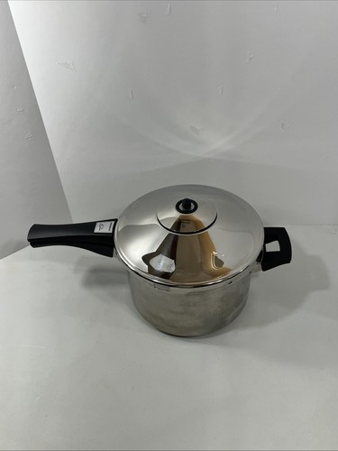Kuhn Rikon Duromatic 3342 5 L Stainless Pressure Cooker Made in Switzerland