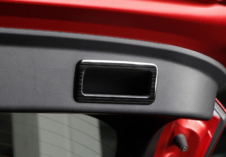 For Mazda CX-30 2020-23 Black Titanium Tailgate Rear Door Handle Frame Trim