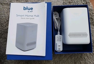 Blue by ADT Smart Home Hub White  S40LR0-01 W/Power Cord & Manual