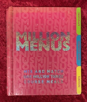 Million Menus Mix and Match One Million Three Course Meals Book SW126