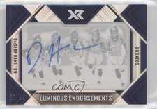 2018 Panini XR Luminous Endorsements 87/99 DaeSean Hamilton #LE-32 Auto 14md