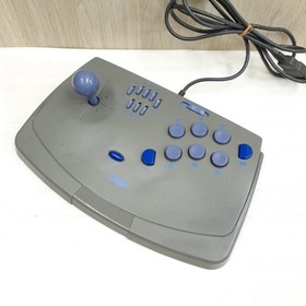 Sega Saturn Console with 2 Virtua Stick controllers & 5 games Japan Gray tested