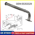 FOR VAUXHALL ASTRA ZAFIRA INSIGNIA PETROL 1.6 1.8 OIL COOLER PIPE 25191471 OE