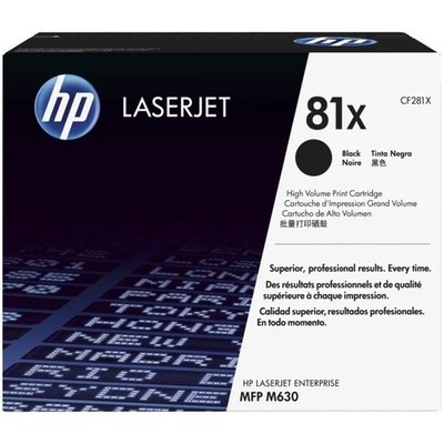 Original HP 81X High Capacity Tonerkassette Schwarz (CF281X)