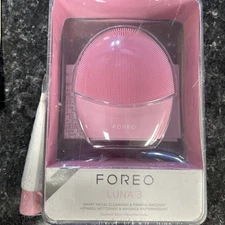 FOREO LUNA 3 Facial Cleansing & Firming Massage Device + Foaming Cleanser