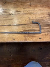 Antique Hand Forged Primitive Hook Iron
