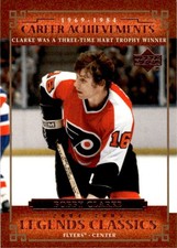2004-05 Upper Deck Legends Classics Bobby Clarke Philadelphia Flyers #70