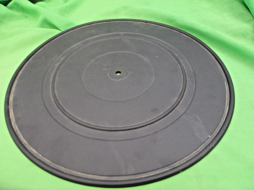 DUAL CS 508 TURNTABLE PLATTER & MAT ORIGINAL AS CLOSE TO MINT AS YOU CAN GET - Image 4 of 4